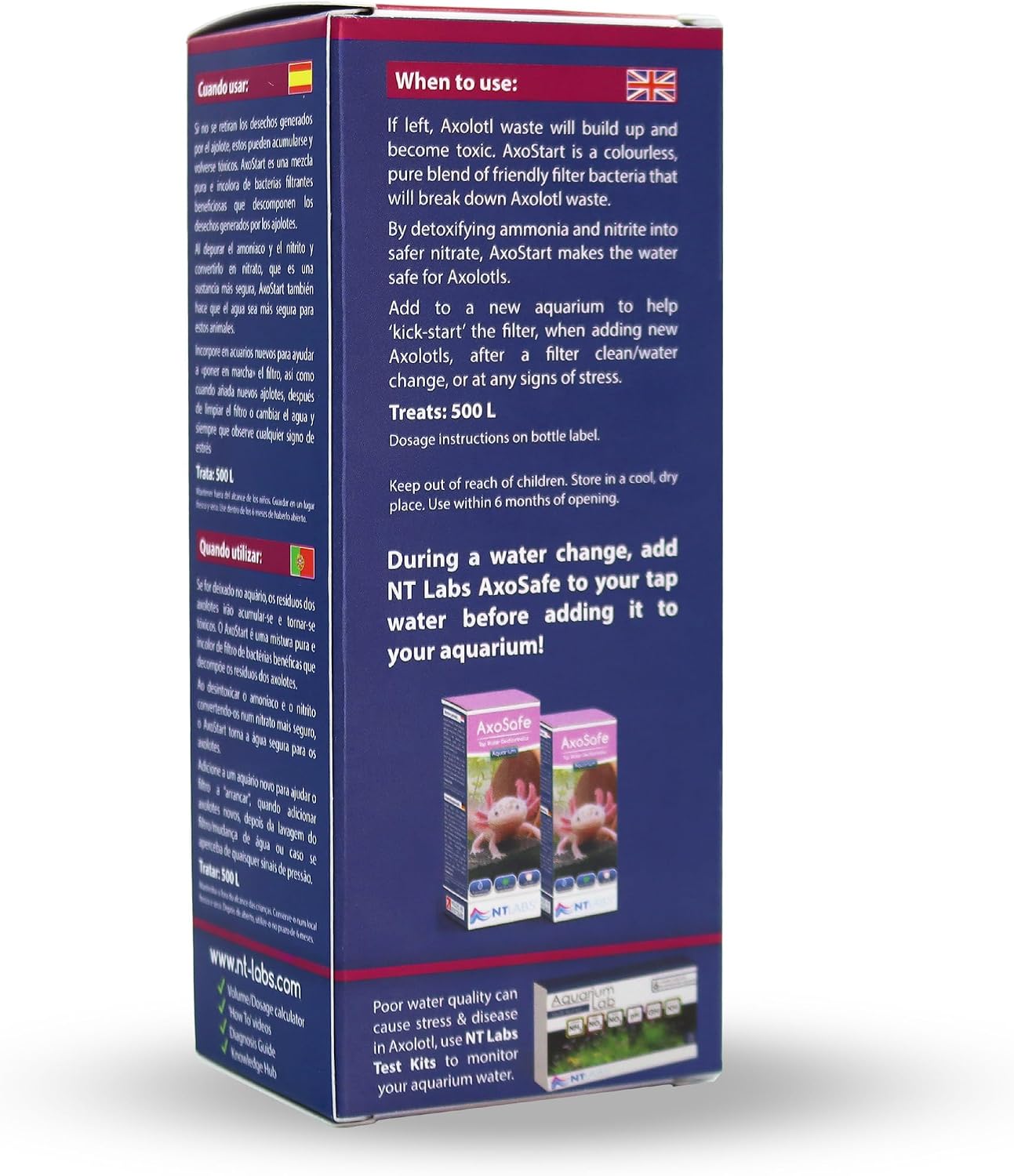 NT Labs Axostart Filter Bacteria 100ml