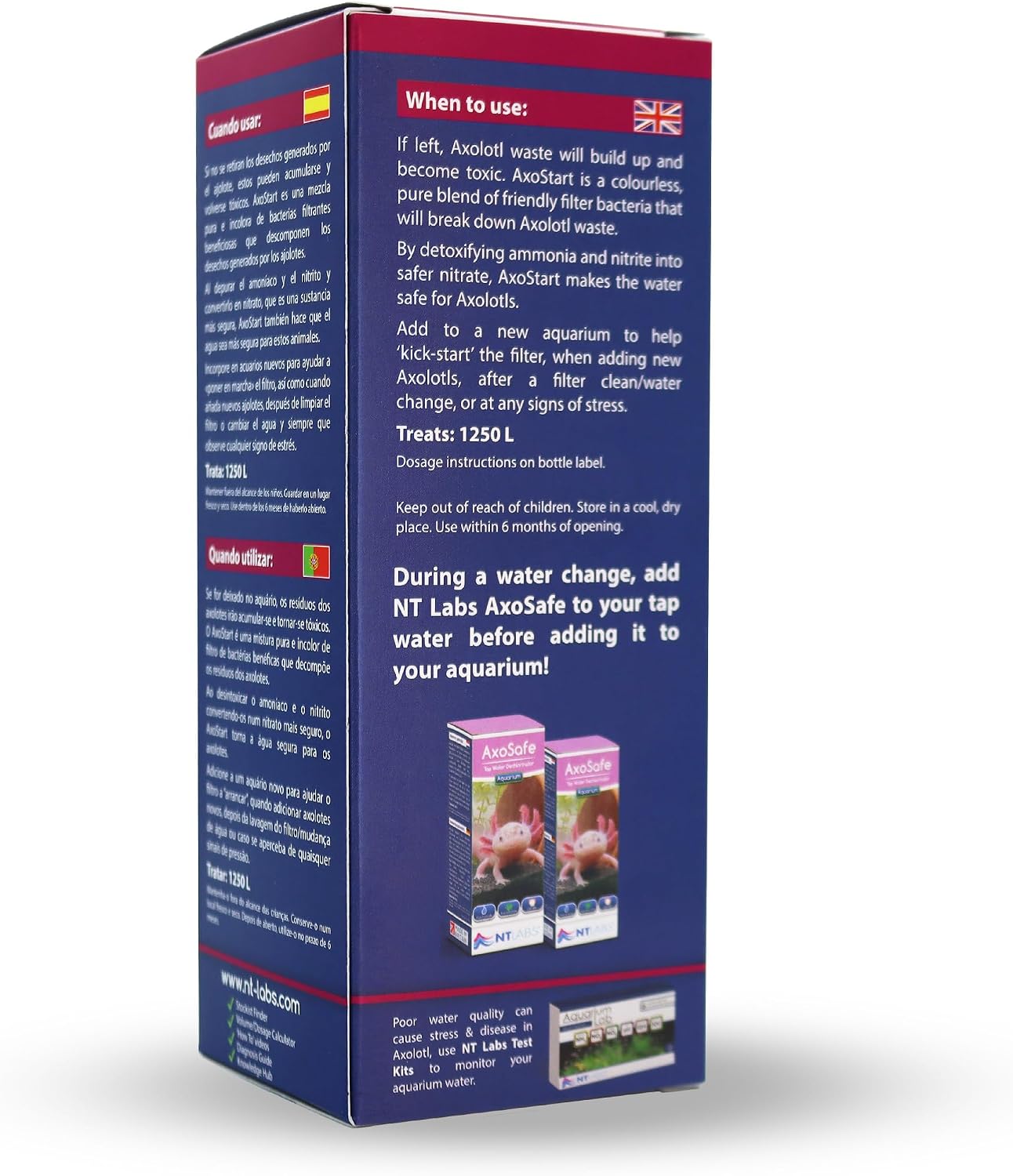 NT Labs Axostart Filter Bacteria 250ml