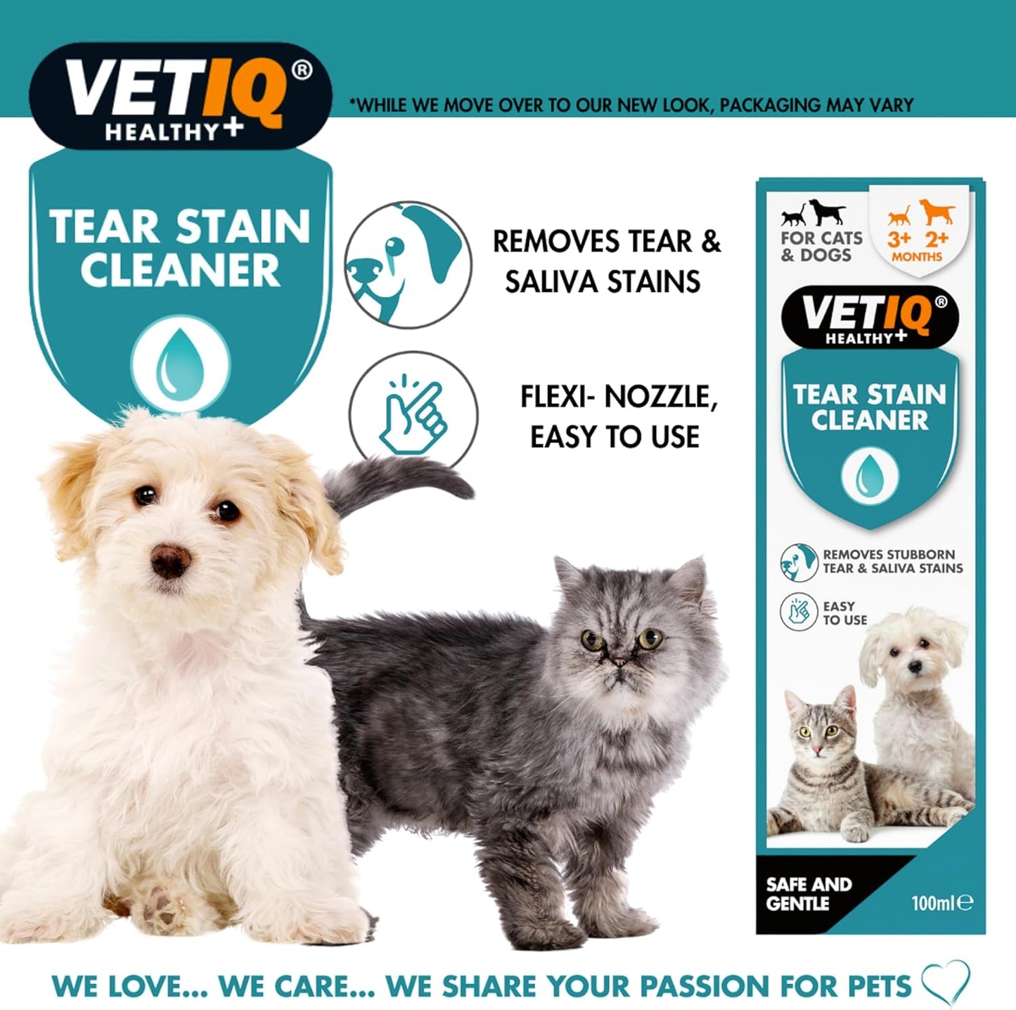 VetIQ Tear Stain Remover 100ml