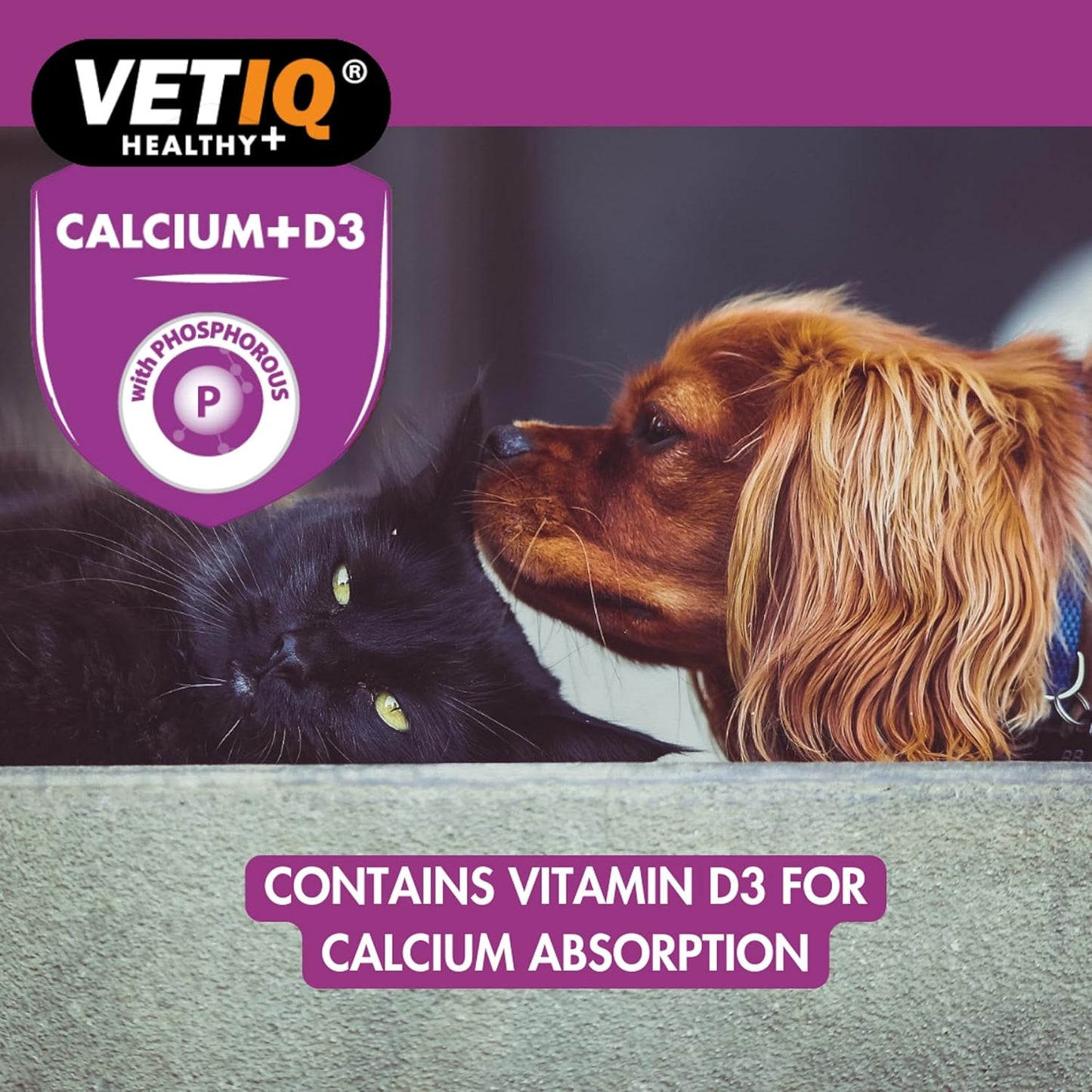VetIQ Kalsium Plus 60 Tablets