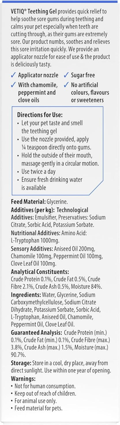 VetIQ Teething Gel 50g