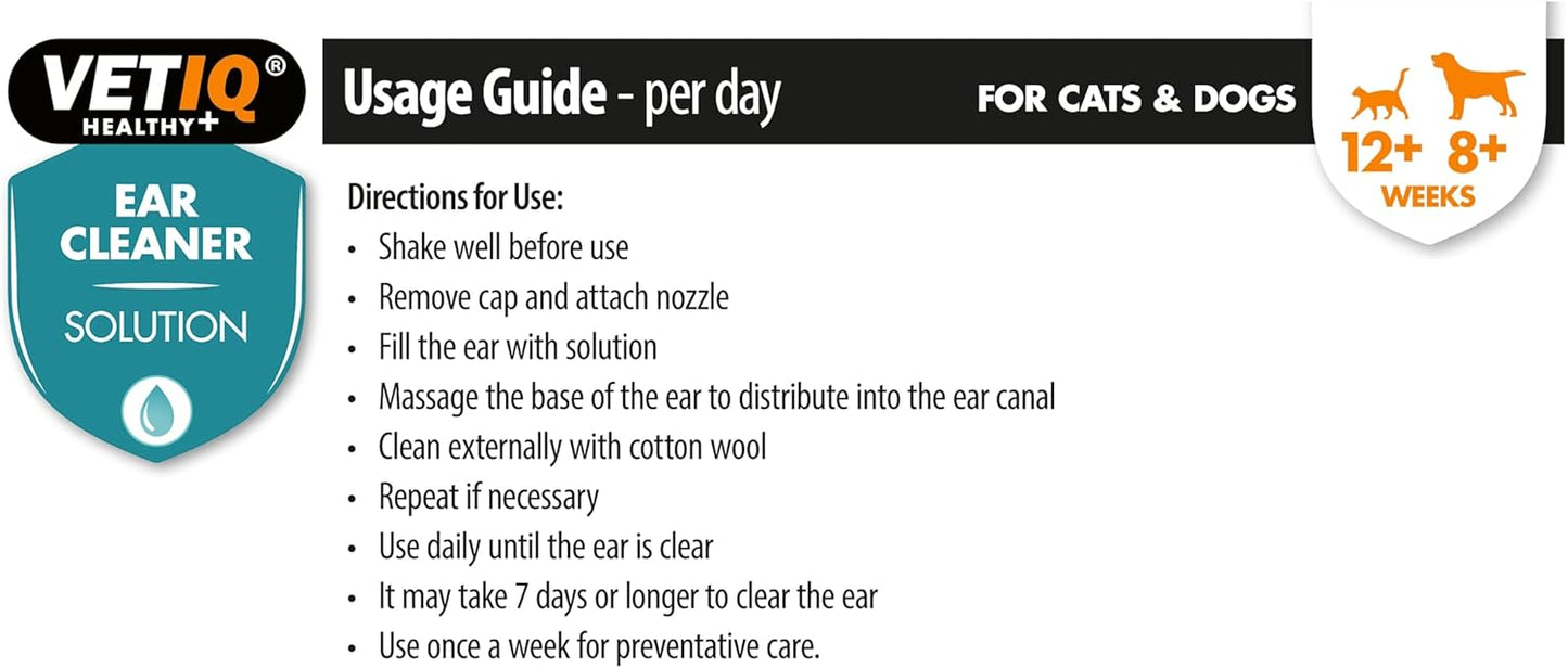 VetIQ Ear Cleaner 100ml