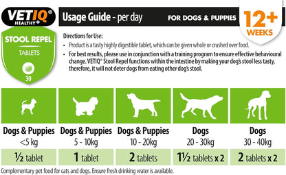 VetIQ Stool Repel 30 Tablets