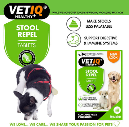 VetIQ Stool Repel 30 Tablets