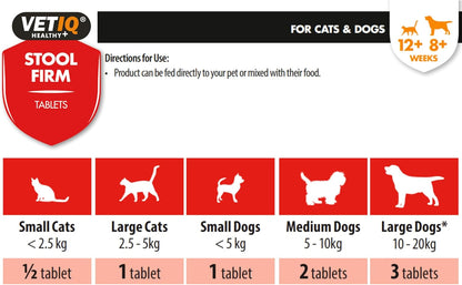 VetIQ Stool Firm 45 Tablets