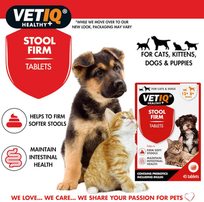 VetIQ Stool Firm 45 Tablets