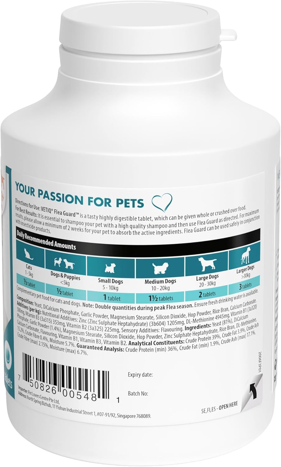 VetIQ Flea Guard 90 Tablets
