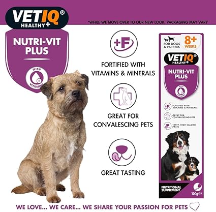 Vetiq Nutri-Vit Plus For Dogs & Puppies 100g