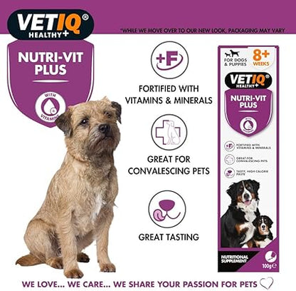 Vetiq Nutri-Vit Plus For Dogs & Puppies 100g