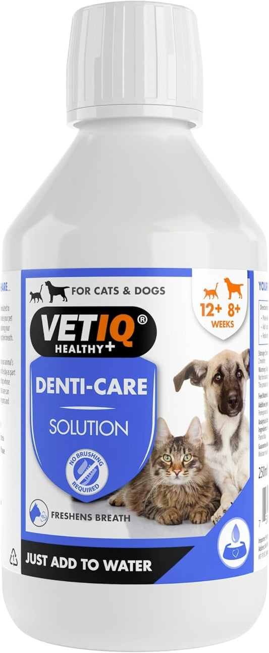 VetIQ 2in1 Denti Care Oral Hygiene Solution 250ml