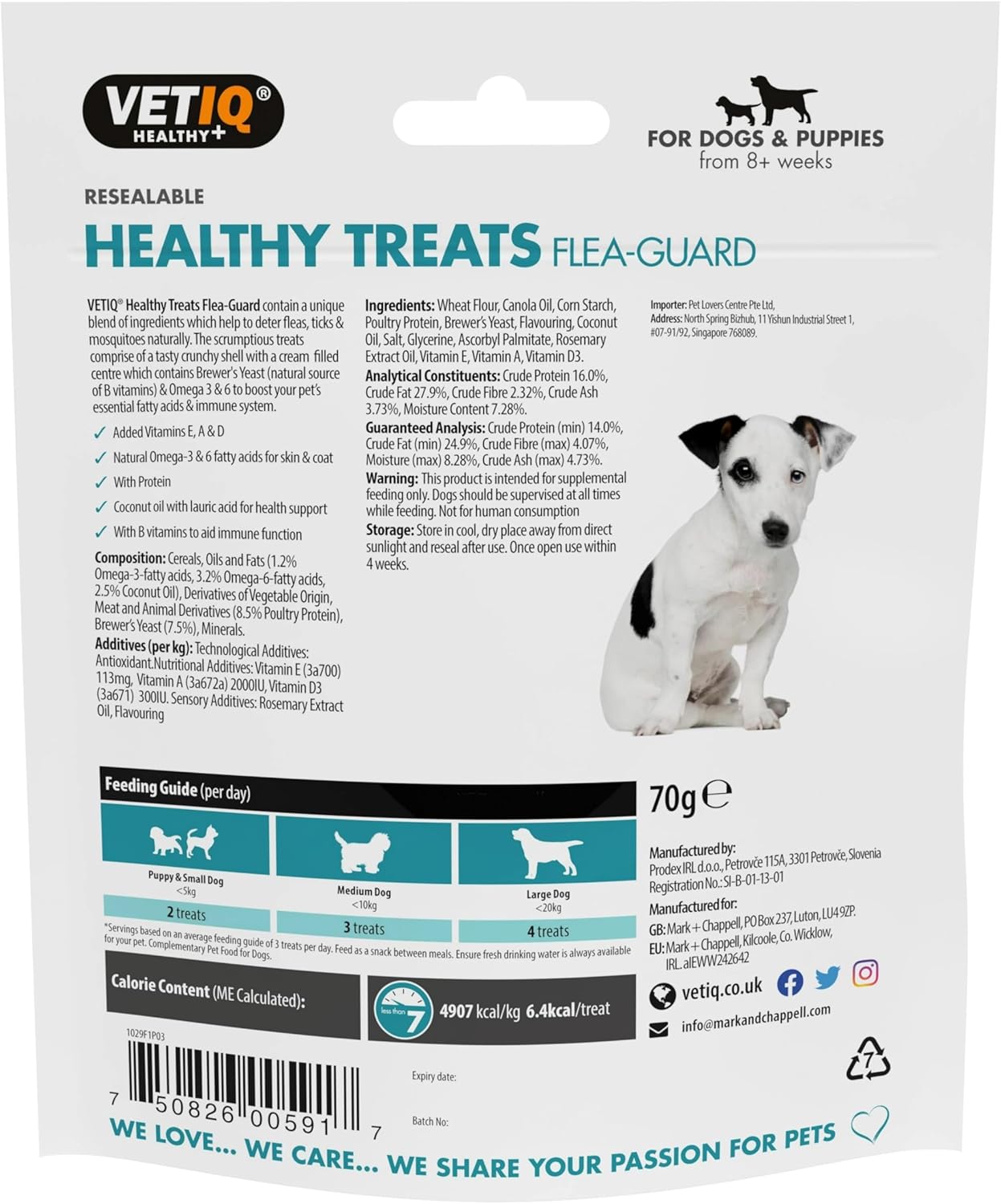 VetIQ Flea Guard Treats 70g