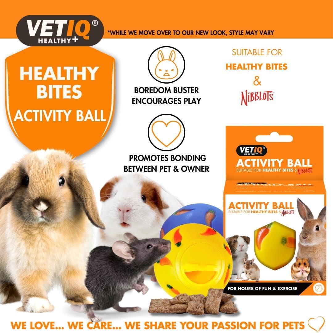 VetIQ Healthy Bites Activity Ball For Small Animals