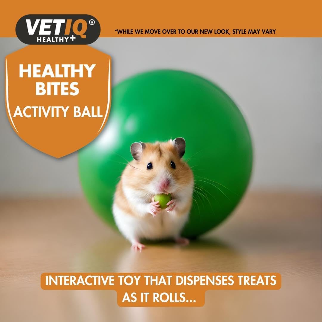 VetIQ Healthy Bites Activity Ball For Small Animals