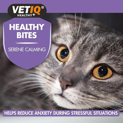Vetiq Healthy Bites Serene Calming Cat Treats 65g