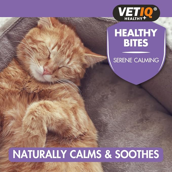 Vetiq Healthy Bites Serene Calming Cat Treats 65g