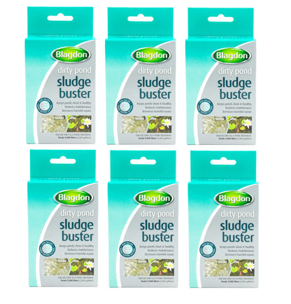 Blagdon Dirty Pond Sludge Buster Box Of 4 Sachets Treats 2000 Gallons