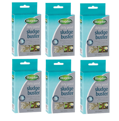 Blagdon Dirty Pond Sludge Buster Box Of 4 Sachets Treats 2000 Gallons
