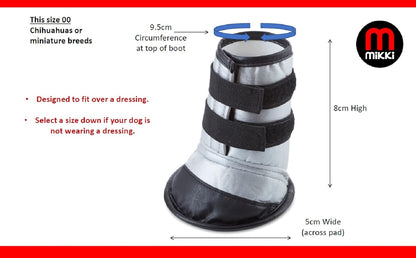 Mikki Dog Boot Size 00