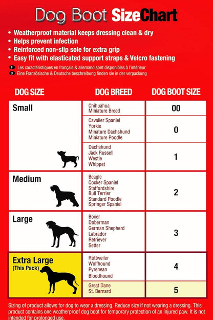 Mikki Dog Boot Size 5