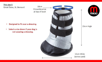 Mikki Dog Boot Size 5