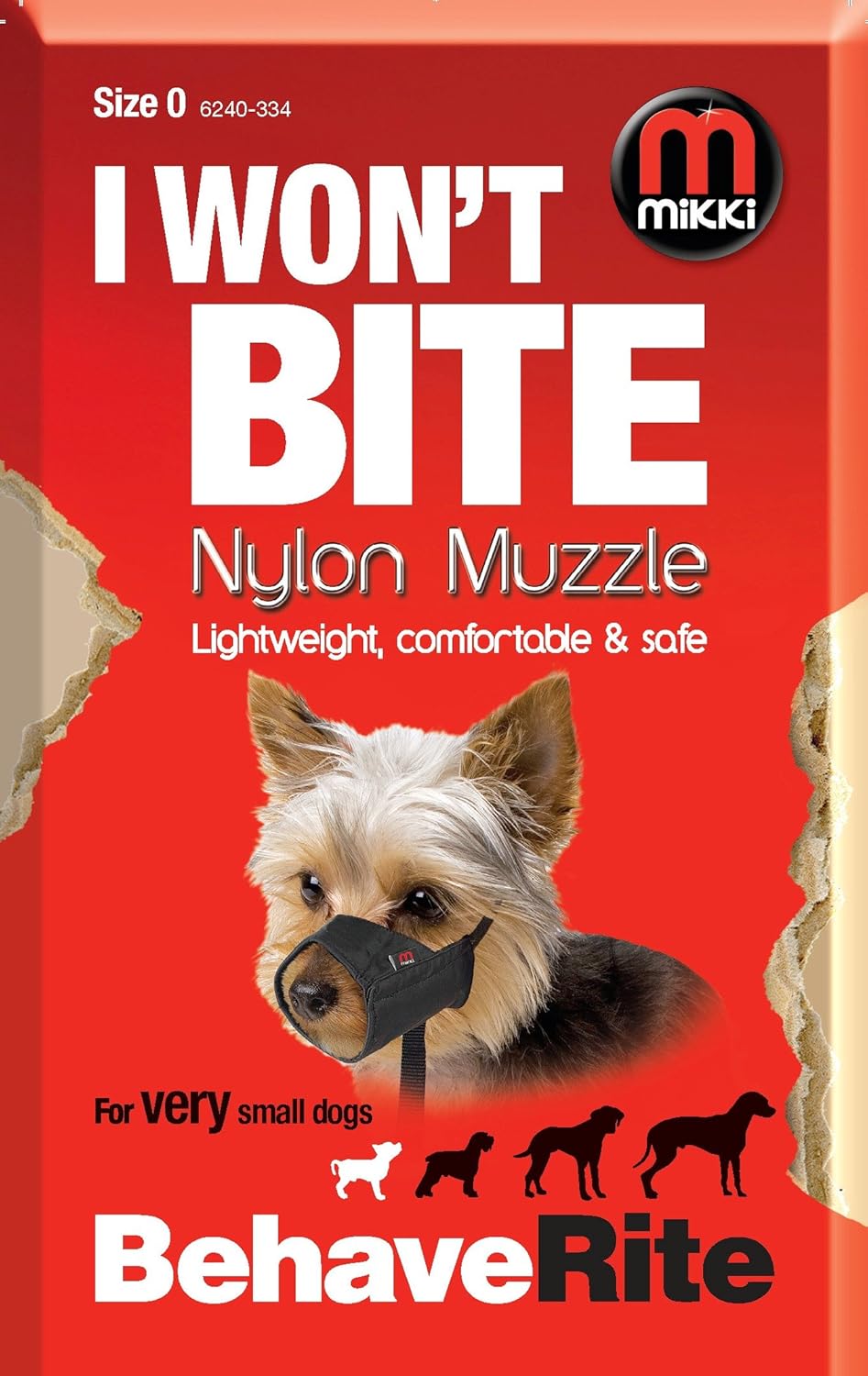 Mikki Nylon Muzzle Size 0