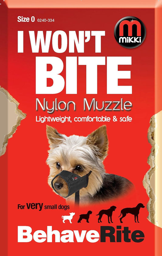 Mikki Nylon Muzzle Size 0