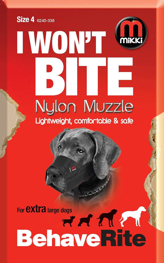 Mikki Nylon Muzzle Size 4
