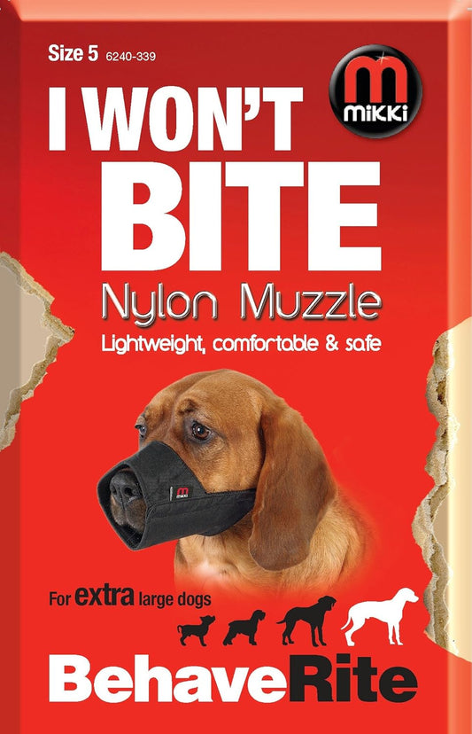 Mikki Nylon Muzzle Size 5
