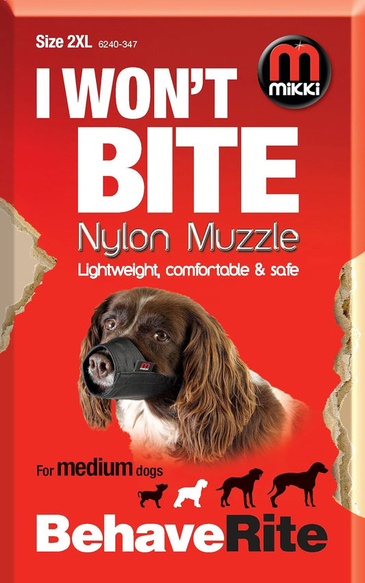 Mikki Nylon Muzzle Size 2XL