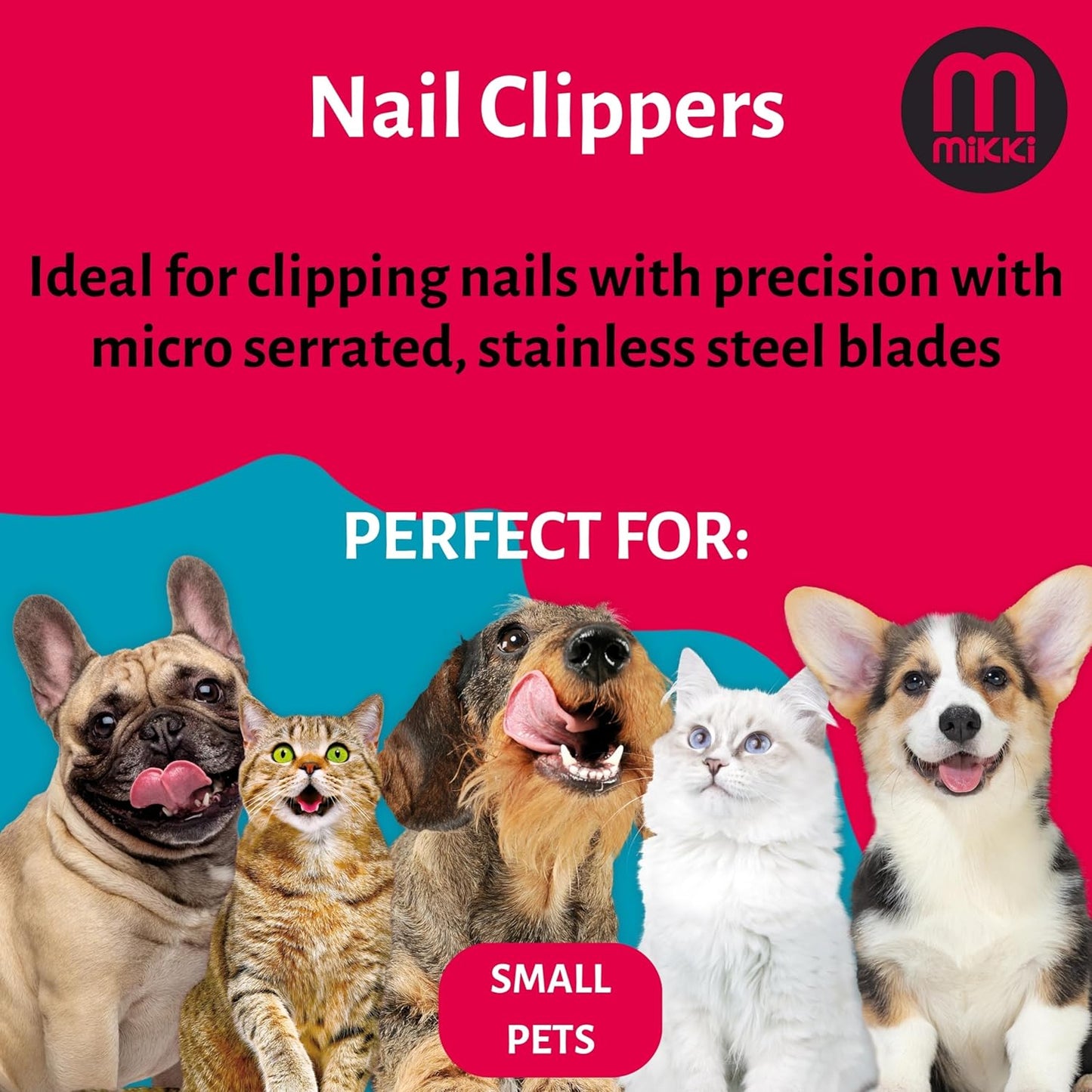 Mikki Small Pet Scissor Claw Clipper