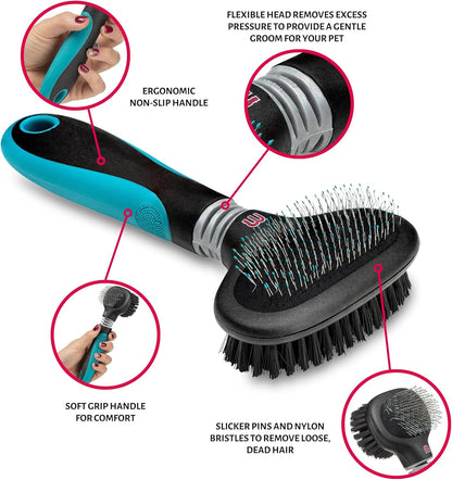 Mikki Dual Brush Slicker Small