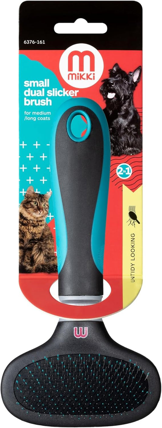 Mikki Dual Brush Slicker Small