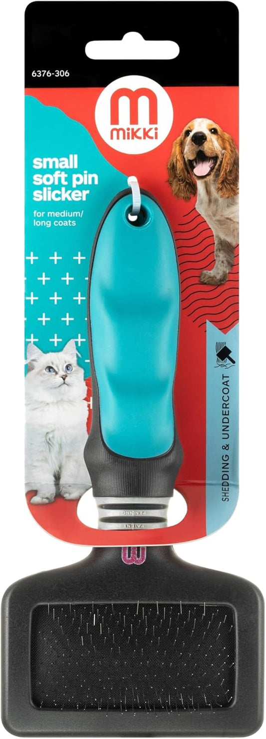 Mikki Soft Pin Slicker Brush Small