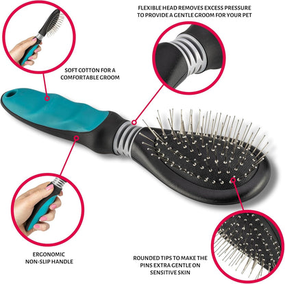 Mikki Ball Pin Brush Sensitive Skin Medium Coats