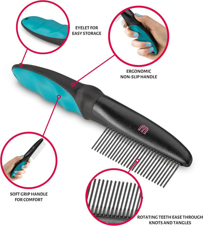 Mikki Anti Tangle Comb Long & Thick Coats