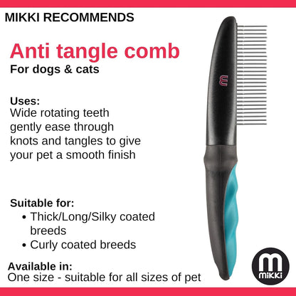 Mikki Anti Tangle Comb Long & Thick Coats