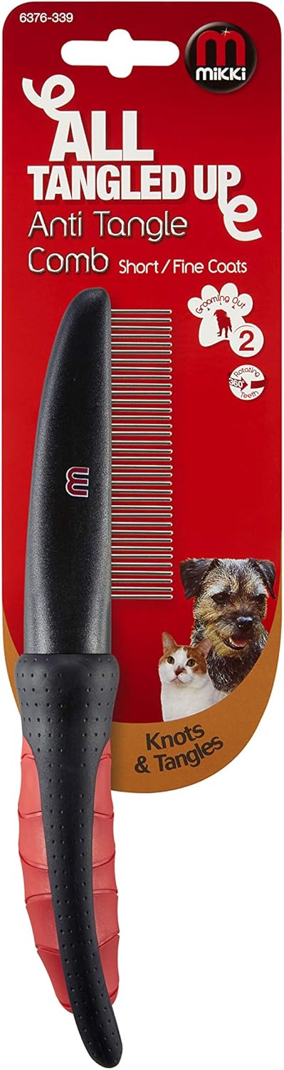 Mikki Anti Tangle Comb Short & Fine Coats