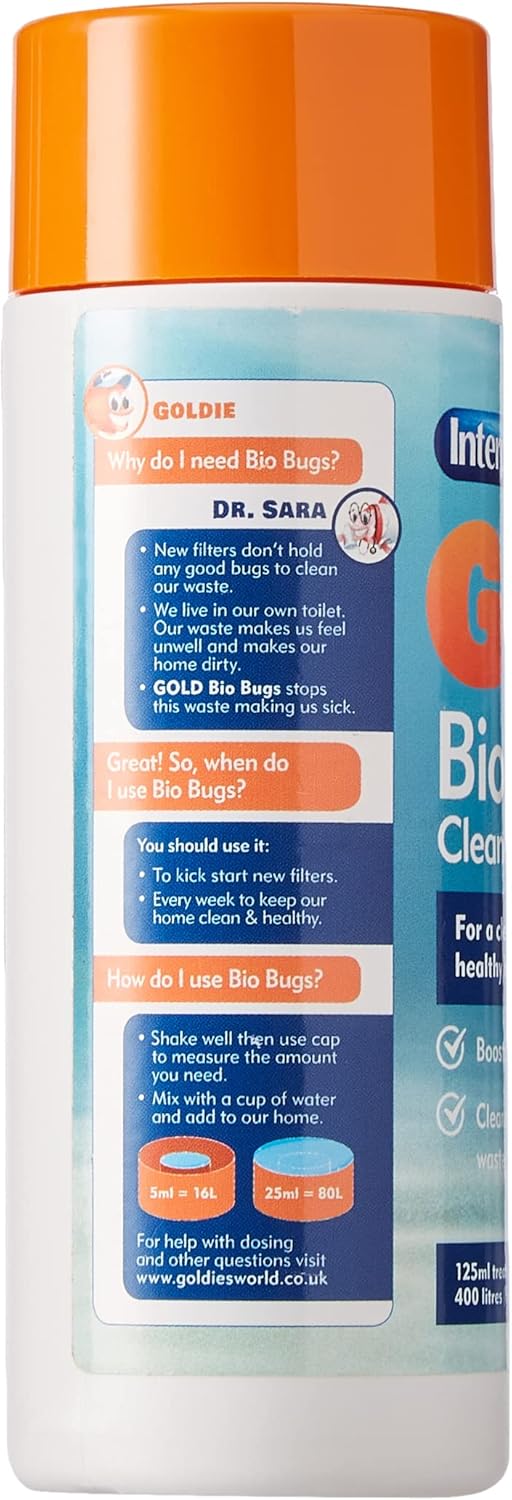 Interpet Gold Bio Bugs 125ml