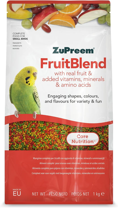 Zupreem FruitBlend Complete Budgie Food 1kg