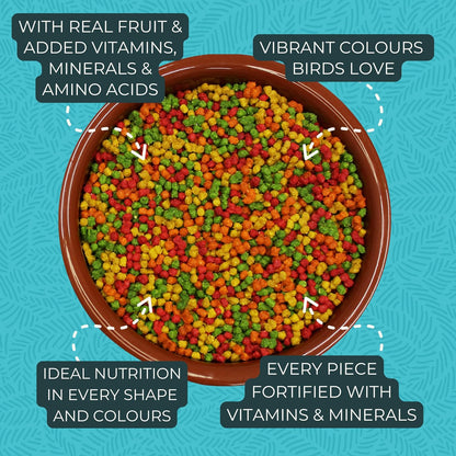 Zupreem FruitBlend Complete Budgie Food 1kg