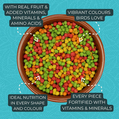 Zupreem FruitBlend Complete Cockatiel Food 1kg