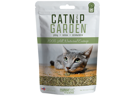 Multipet Catnip Garden Leaves 113g Bag