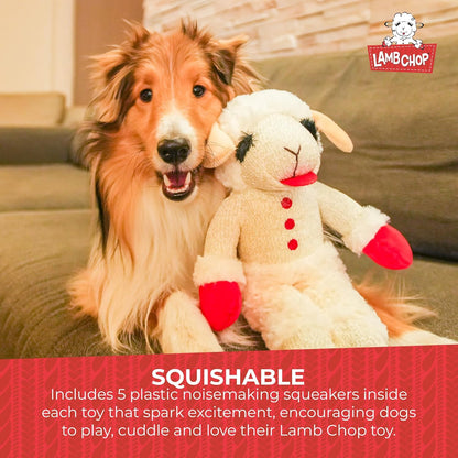 Happypet Lamb Chop Soft Dog Toy Medium Standing