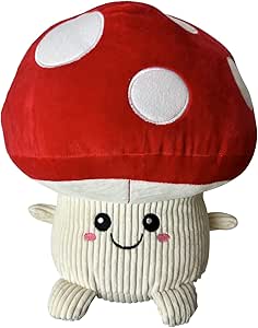 Happypet Jumbo Mushroom Squeaky Dog Toy