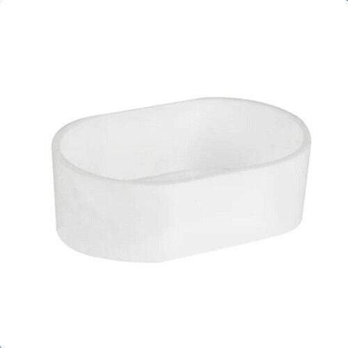 Wundapets Plastic White Oval Seed Or Water Bowl