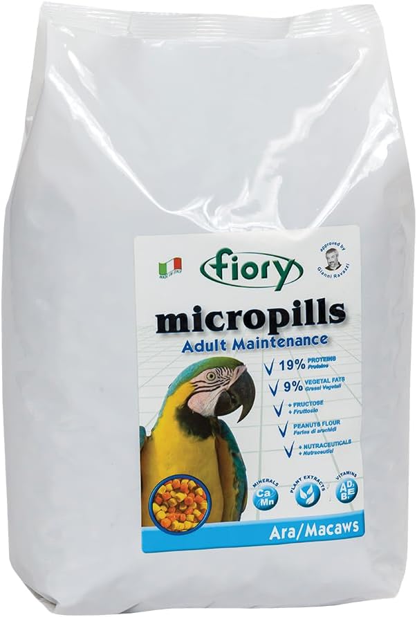 Fiory Micropills Macaw Adult Maintenance Pellet 2.5Kg
