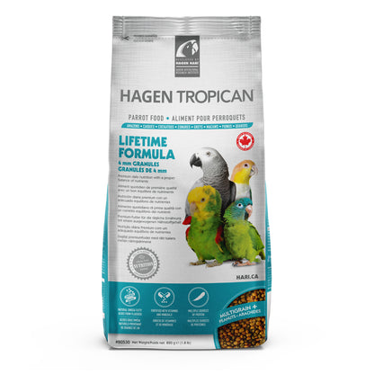 Hari Tropican Lifetime Granules Cockatiel 820g