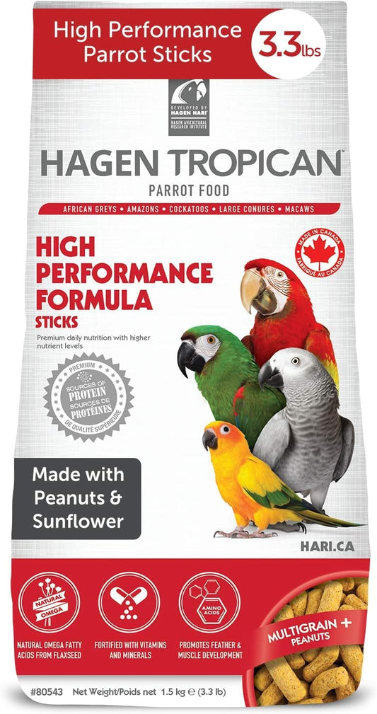 Hari Tropican High Performance Formula Sticks 1.5kg Parrot Food