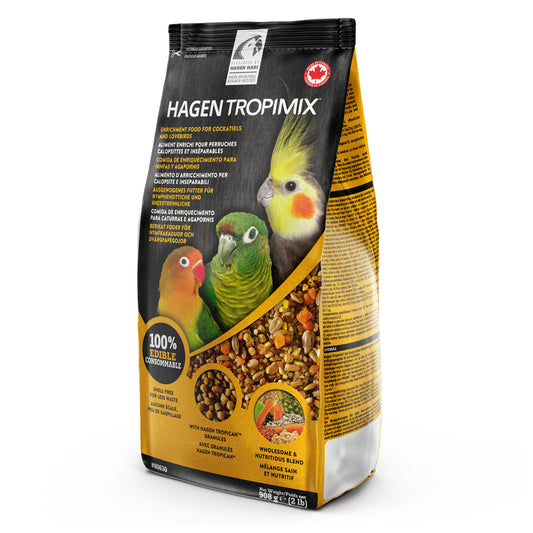 Hari Tropimix Cockatiel & Lovebird Food With Granules 908g - 2lb