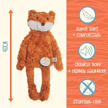 My Dog Fox Crinkle Toy
